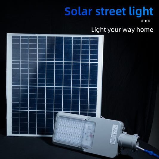 Intact Outdoor Solar Sensor Street Light, Waterproof, Corrosion Resistant, Ultra-High Brightness Led, Fast Charging, Model 6050/8060