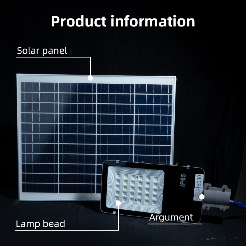 Intact All-aluminum backplane solar street light motion sensing for garden and road/Model 5030