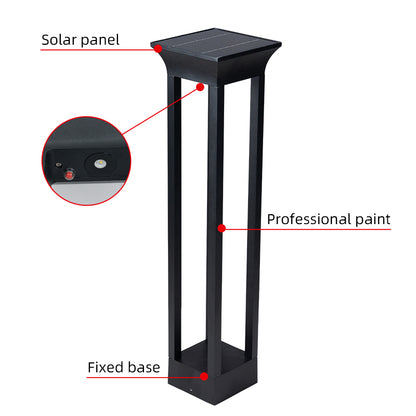 Intact Aluminum Alloy Solar Induction Light For Courtyards, Backyard Corridors, Walkways, Driveways -Egf101