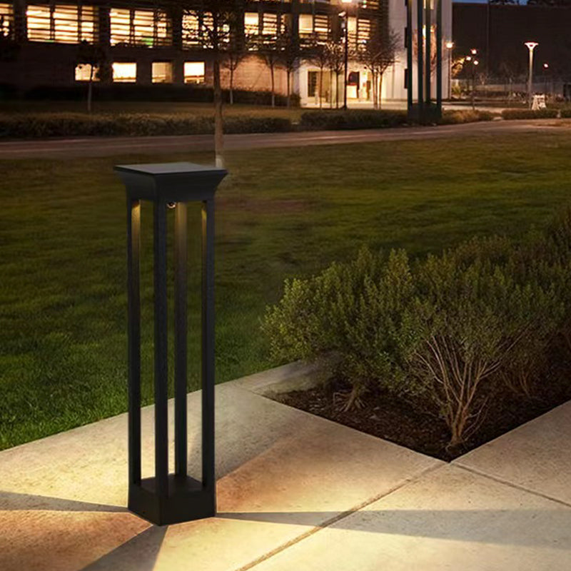 Intact Aluminum Alloy Solar Induction Light For Courtyards, Backyard Corridors, Walkways, Driveways -Egf101