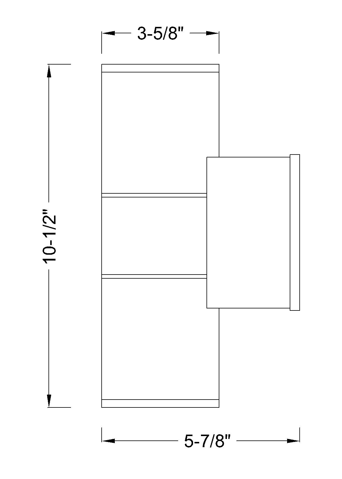 Aluminum Outdoor Wall Light-A624 - Image 3